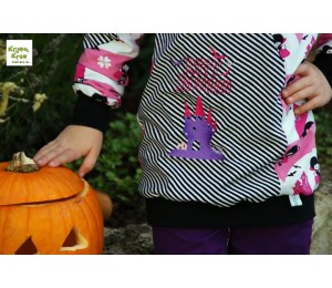 Stickdatei - Gruselschloss zu Halloween